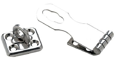 Sea Choice - Swivel Eye Safety Hasp - Stainless Steel - 1" x 23/4" - 37111