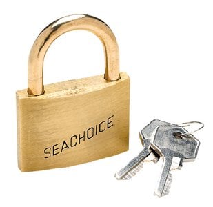 Sea Choice - Solid Brass Body Padlock - 37201