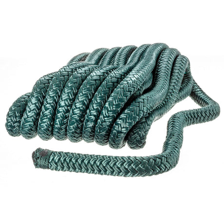 Seachoice - Double Braid Nylon Dock Line | Forest Green | 1/2" x 20' | 39711