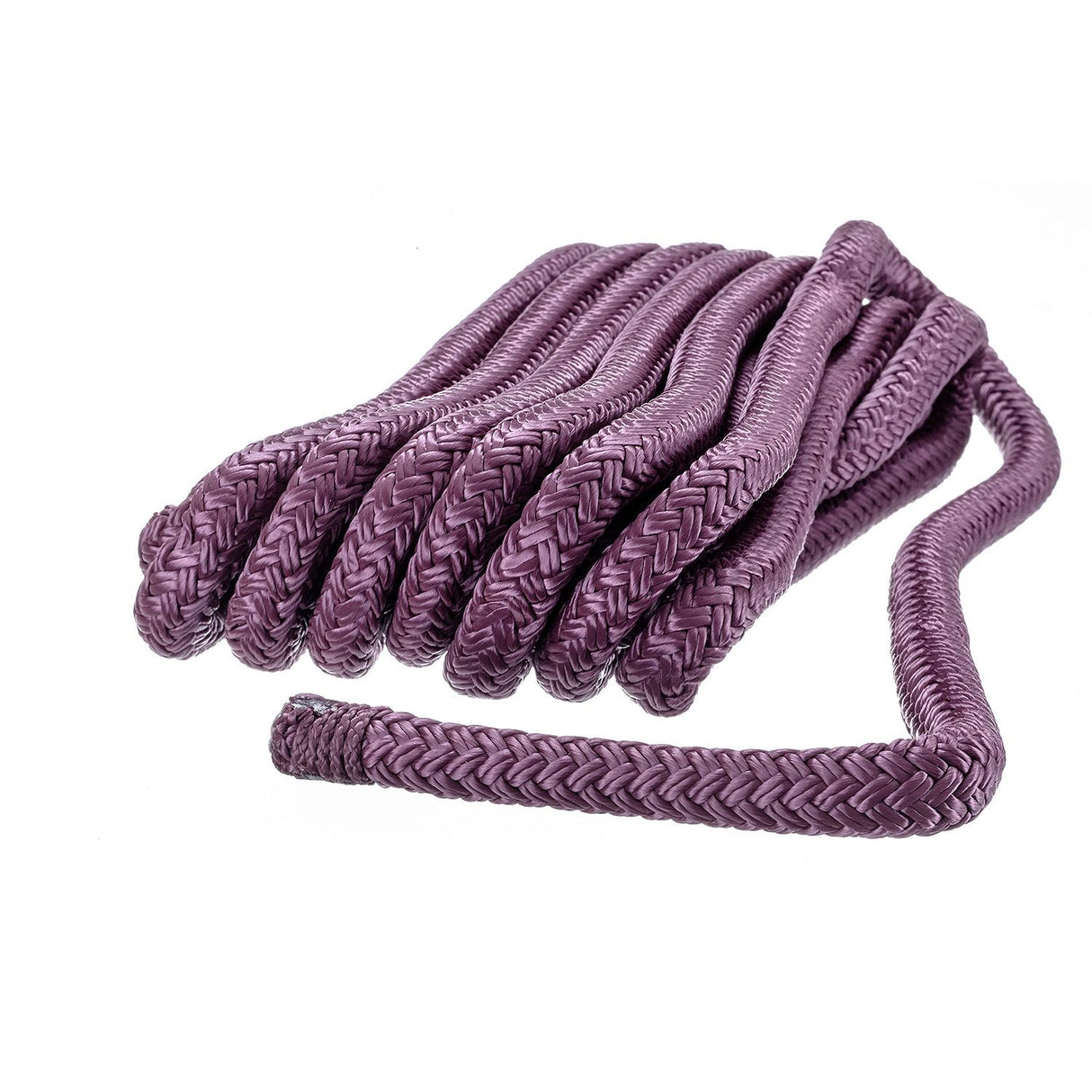 Seachoice - Double Braid Nylon Dock Line | Burgundy | 3/8" x 15' | 39931