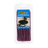 Seachoice - Double Braid Nylon Dock Line | Burgundy | 3/8" x 15' | 39931