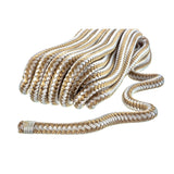 Seachoice - Double Braid Nylon Dock Line | Gold/White | 3/8" x 25' | 40021