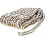Seachoice - Double Braid Nylon Dock Line | Gold/White | 5/8" x 25' | 40051