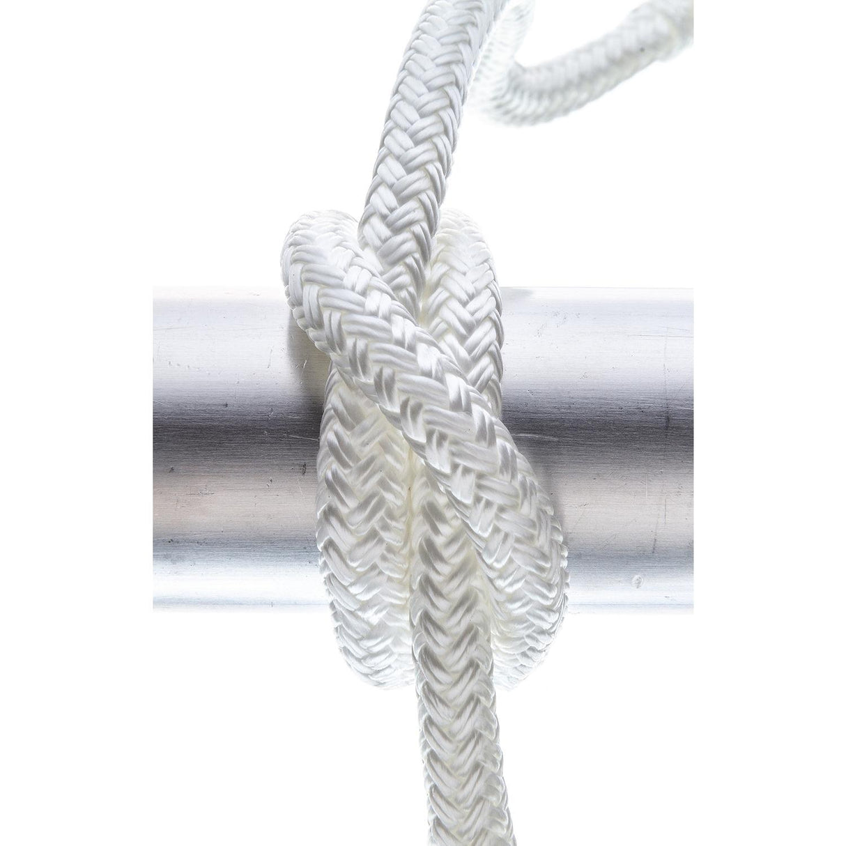 Seachoice - Double Braid Nylon Dock Line | White | 3/8" x 20' | 40101