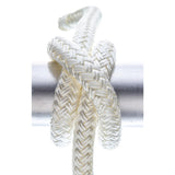 Seachoice - Double Braid Nylon Dock Line | White | 1/2" x 15' | 40111