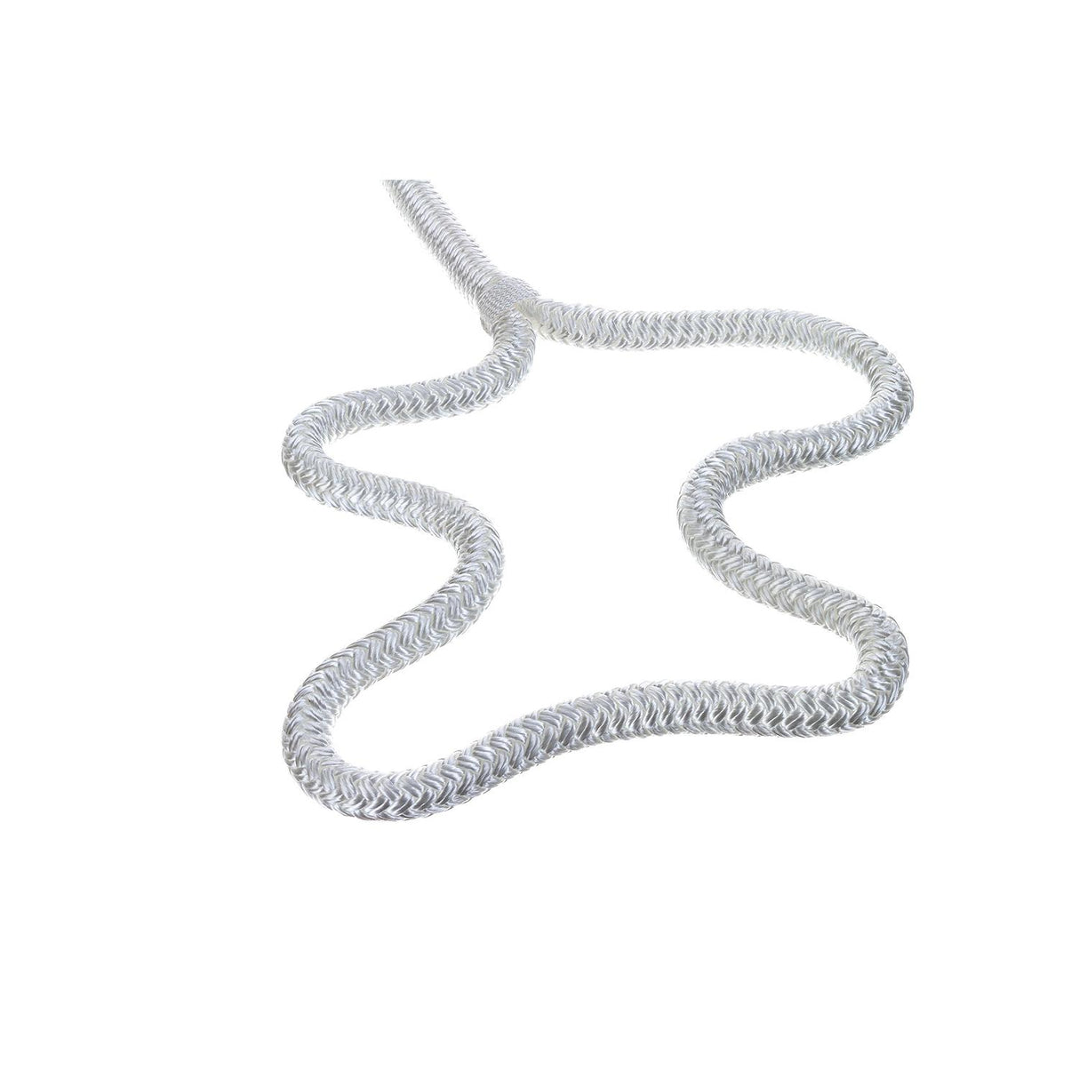 Seachoice - Double Braid Nylon Dock Line | White | 1/2" x 20' | 40121