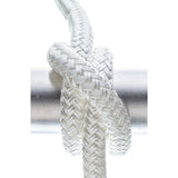 Seachoice - Double Braid Nylon Dock Line | White | 1/2" x 20' | 40121