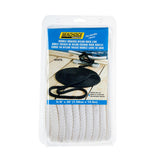Seachoice - Double Braid Nylon Dock Line | White | 5/8" x 35' | 40141
