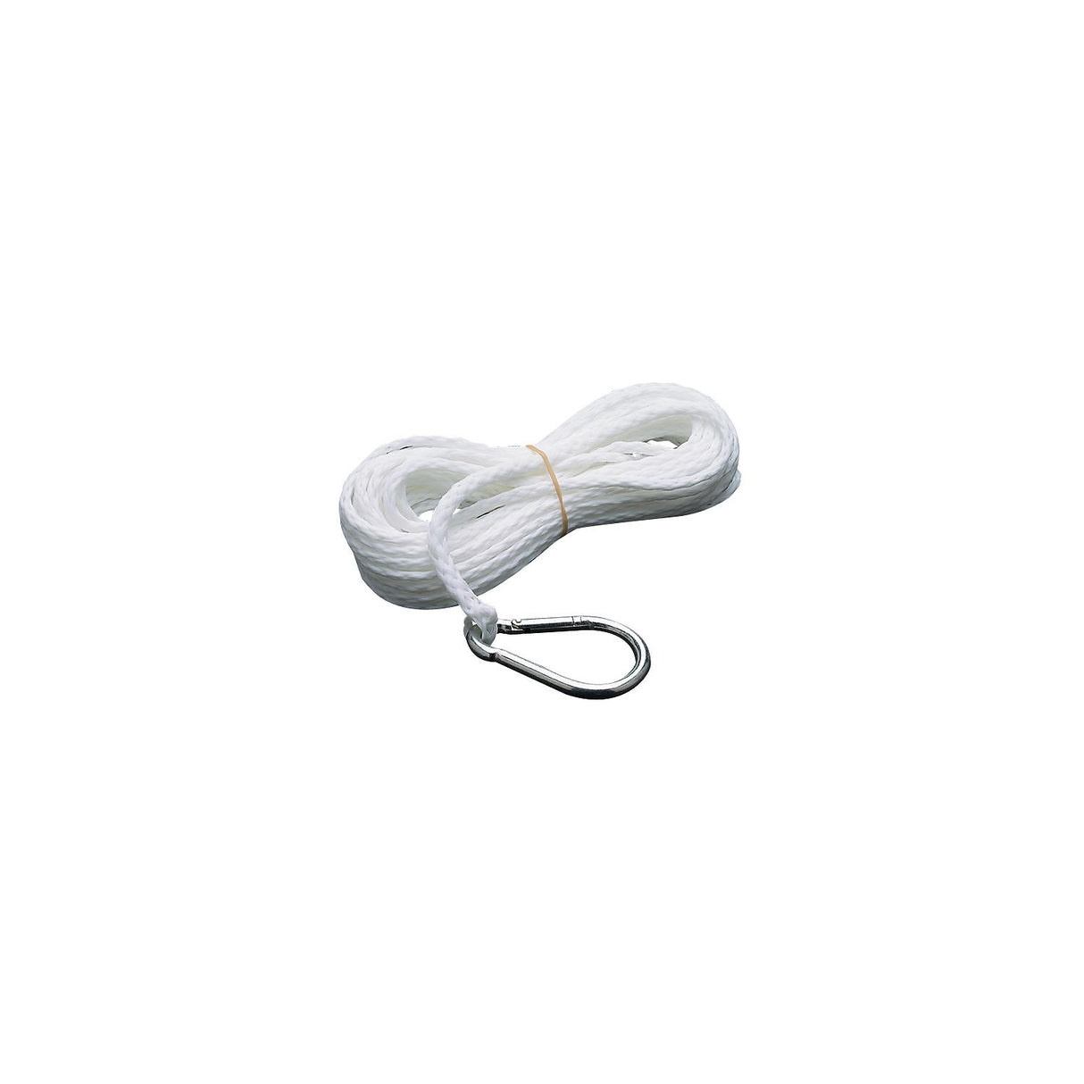 Seachoice - Hollow Braid Poly Anchor Line | White | 3/8" x 75' | 40211