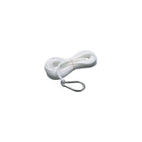 Sea Choice - Línea de anclaje de polipropileno trenzado hueco - Blanco - 1/4" x 50' - 40201
