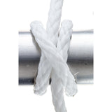 Seachoice - Hollow Braid Poly Anchor Line | White | 3/8" x 75' | 40211