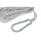 Sea Choice - Ligne d'ancre en nylon tressé solide, blanche, 3/16 po x 100 pi - 40221