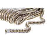 Seachoice - Double Braid Nylon Dock Line | Gold/White | 1/2" x 20' | 40241