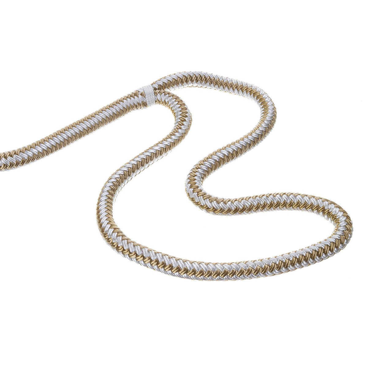 Seachoice - Double Braid Nylon Dock Line | Gold/White | 1/2" x 20' | 40241