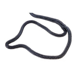 Seachoice - Línea de muelle de nailon trenzado doble - 3/8" x 20' 40271 NEGRO