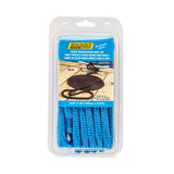 Seachoice - Línea de muelle de nailon trenzado doble de 3/8" x 15' - 40301 AZUL