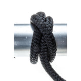 Seachoice - Double Braid Nylon Dock Line | Black | 3/8" x 25' | 40321