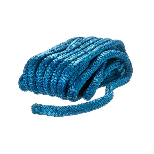 Seachoice - Double Braid Nylon Dock Line | Blue | 1/2" x 25' | 40391