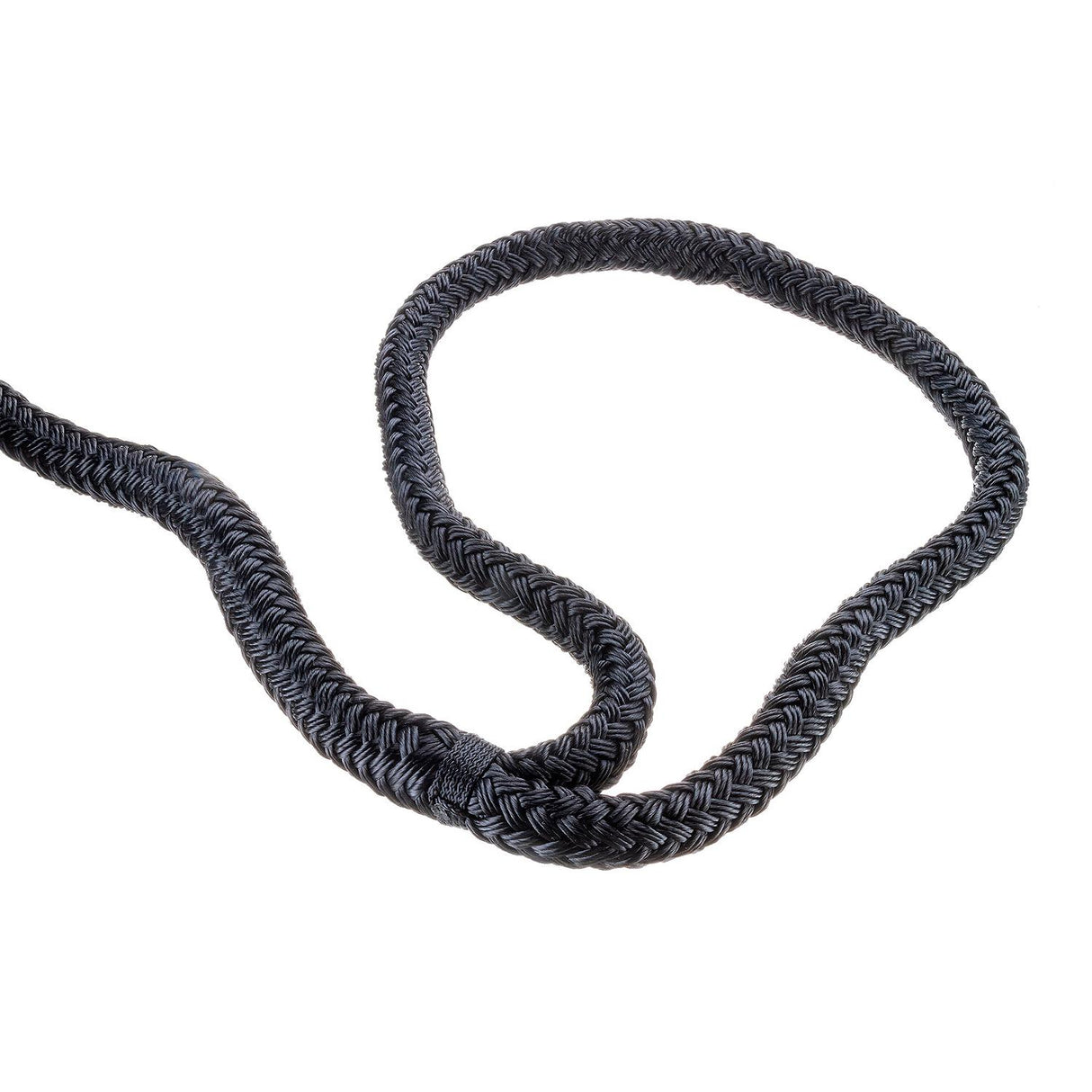 Seachoice - Double Braid Nylon Dock Line | Black | 5/8" x 35' | 40421