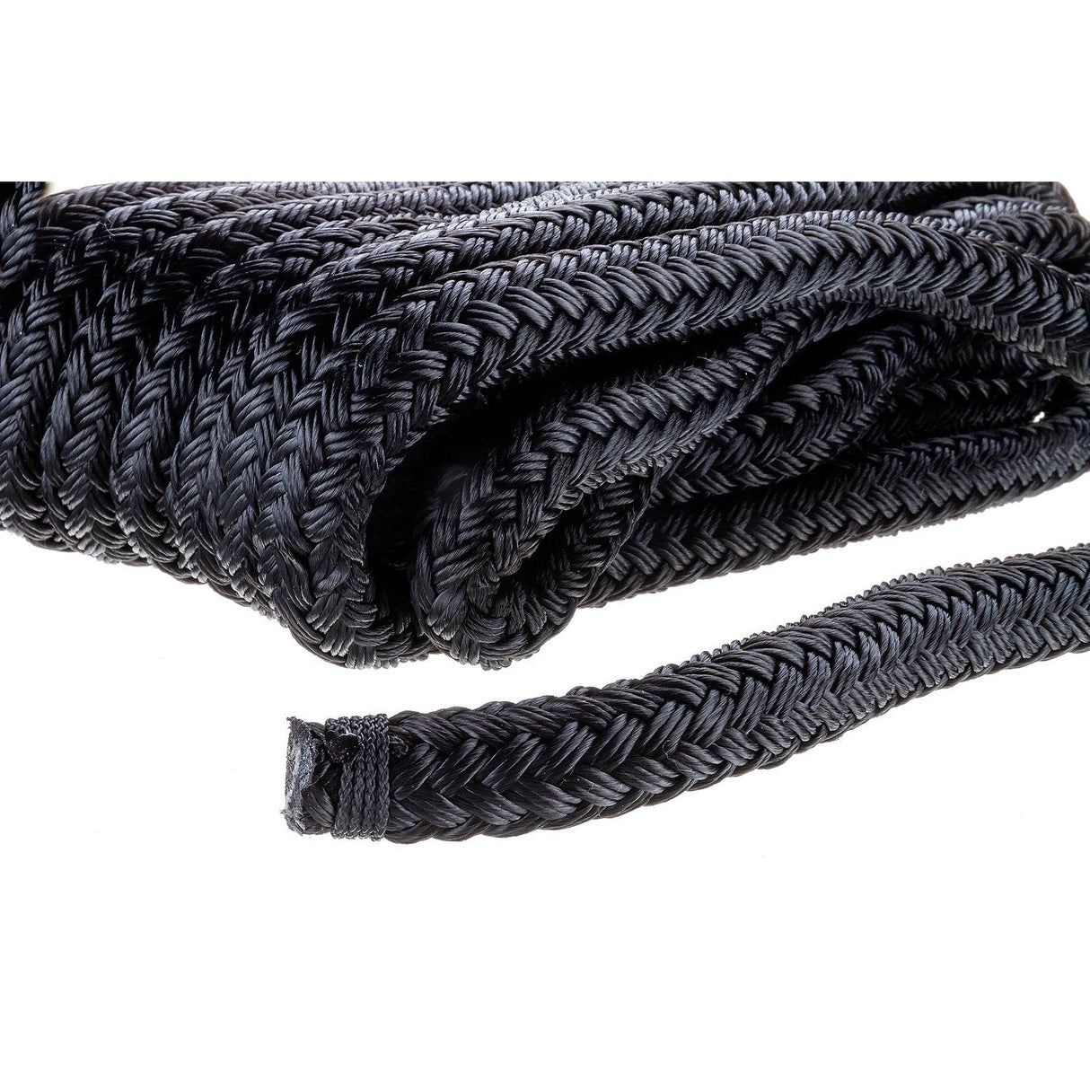 Seachoice - Double Braid Nylon Dock Line | Black | 5/8" x 25' | 40441