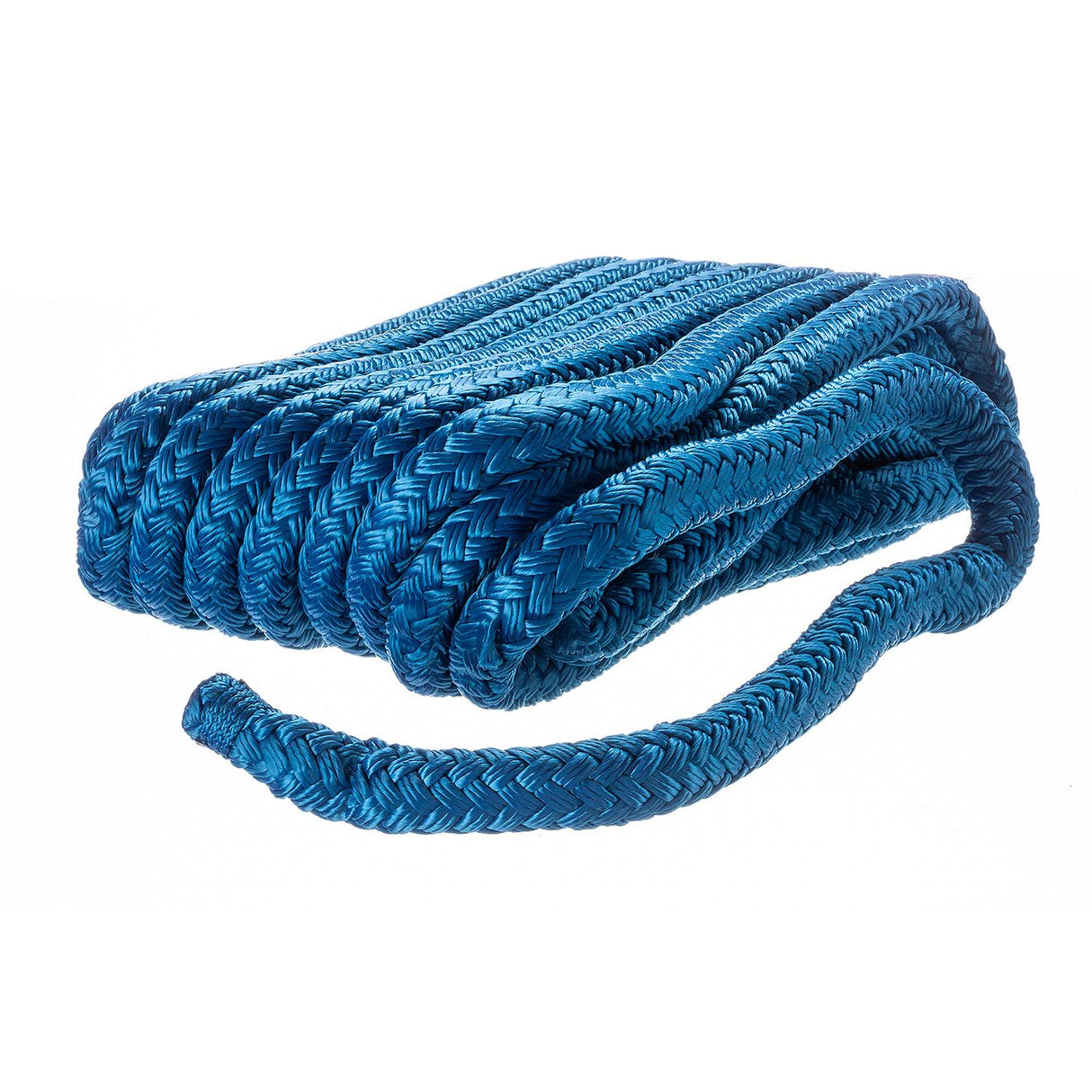 Seachoice - Double Braid Nylon Dock Line | Blue | 5/8" x 25' | 40451