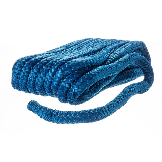 Seachoice - Double Braid Nylon Dock Line | Blue | 5/8" x 25' | 40451