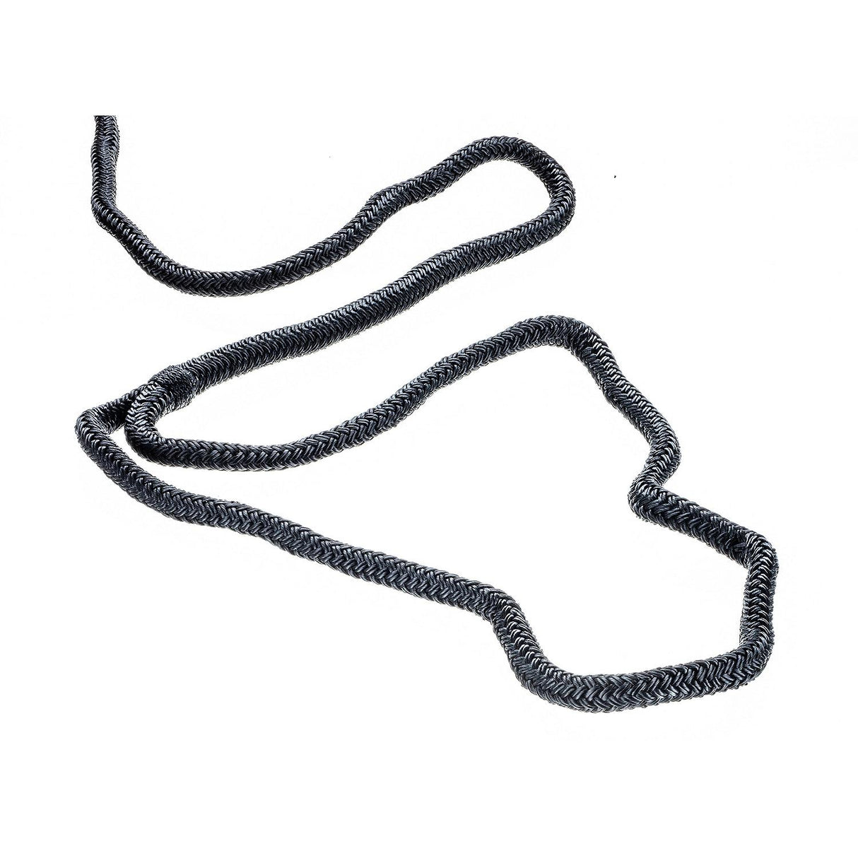 Seachoice - Double Braid Nylon Dock Line | Black | 3/8" x 10' | 40501