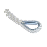 Seachoice - 3-Strand Twisted Nylon Anchor Line | White | 3/8" x 50' | 40691