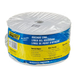 Sea Choice - Línea de anclaje de nailon trenzado de 3 hilos, blanca, 3/8" x 100' - 40711