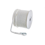 Seachoice - 3-Strand Twisted Nylon Anchor Line | White | 3/8" x 150' | 40721