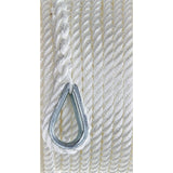 Seachoice - 3-Strand Twisted Nylon Anchor Line | White | 3/8" x 150' | 40721
