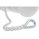 Seachoice - 3-Strand Twisted Nylon Anchor Line | White | 1/2" x 200' | 40751