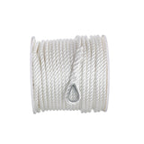Seachoice - 3-Strand Twisted Nylon Anchor Line | White | 1/2" x 250' | 40781