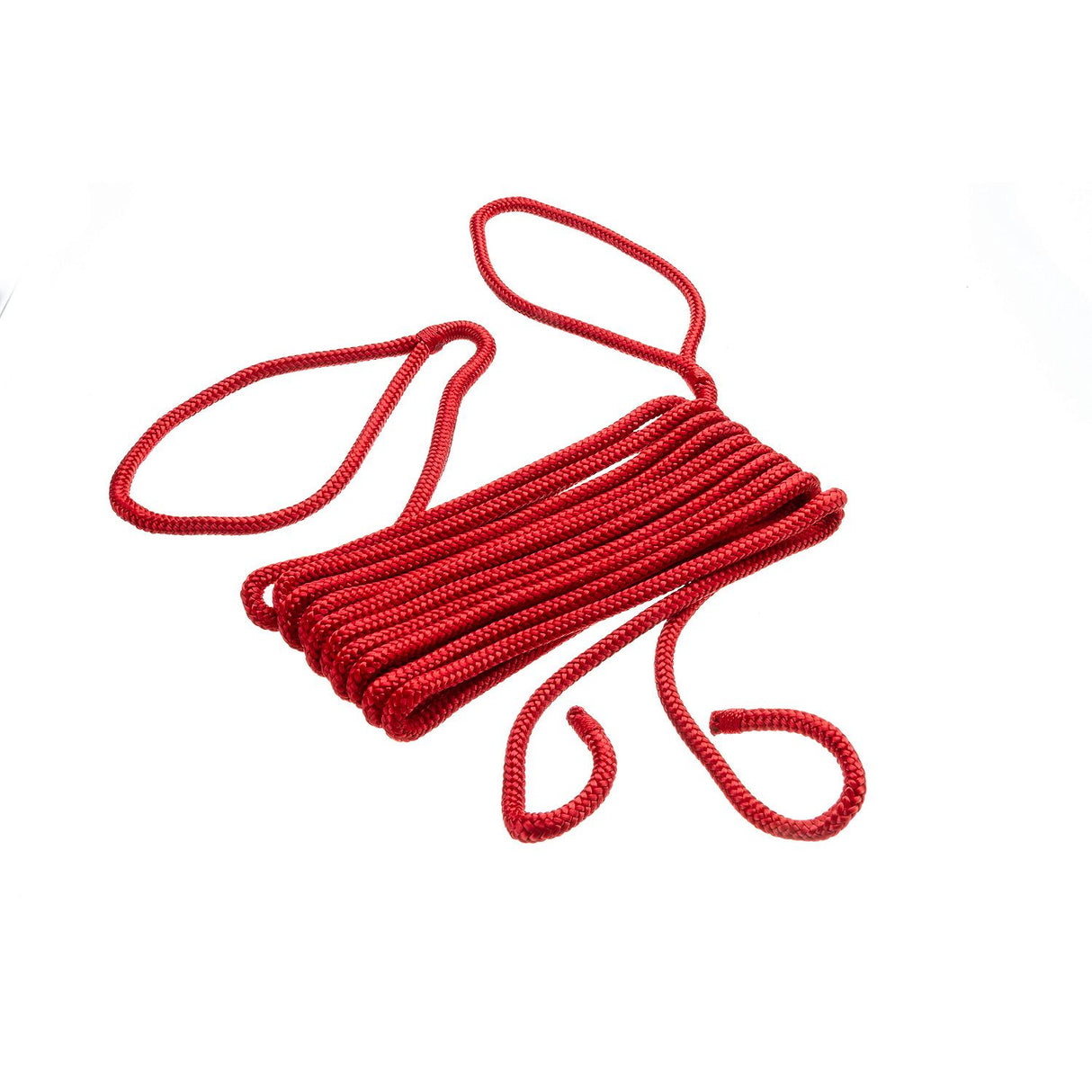Seachoice - Double Braided Nylon Fender Line | Red | 1/4" x 6' | 40841