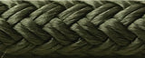 Seachoice - Double Braided Nylon Fender Line | Black | 1/4" x 6' | 40861