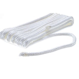 Seachoice - Double Braided Nylon Fender Line | White | 1/4" x 6' | 40901