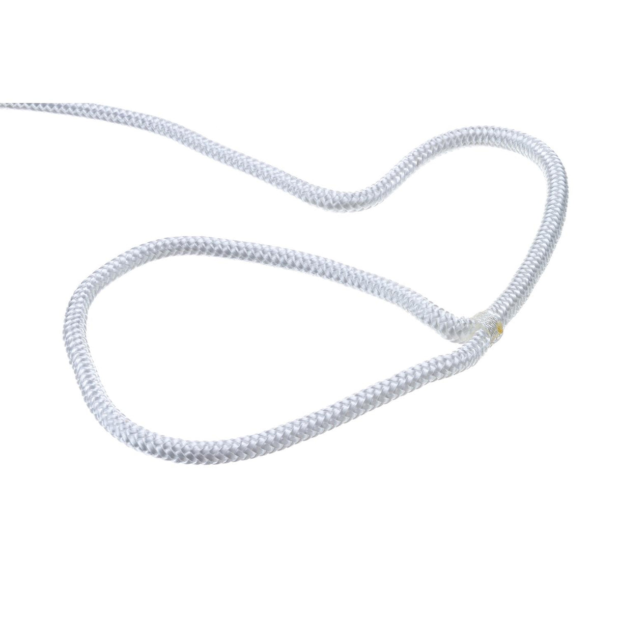 Seachoice - Double Braided Nylon Fender Line | White | 1/4" x 6' | 40901