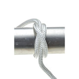 Seachoice - Double Braided Nylon Fender Line | White | 1/4" x 6' | 40901