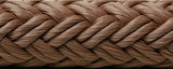 Seachoice - Double Braided Nylon Fender Line - 1/4" x 6' - Burgundy - 2 Pack - 40911
