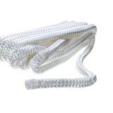Seachoice - Double Braided Nylon Fender Line | White | 3/8" x 6' | 40921