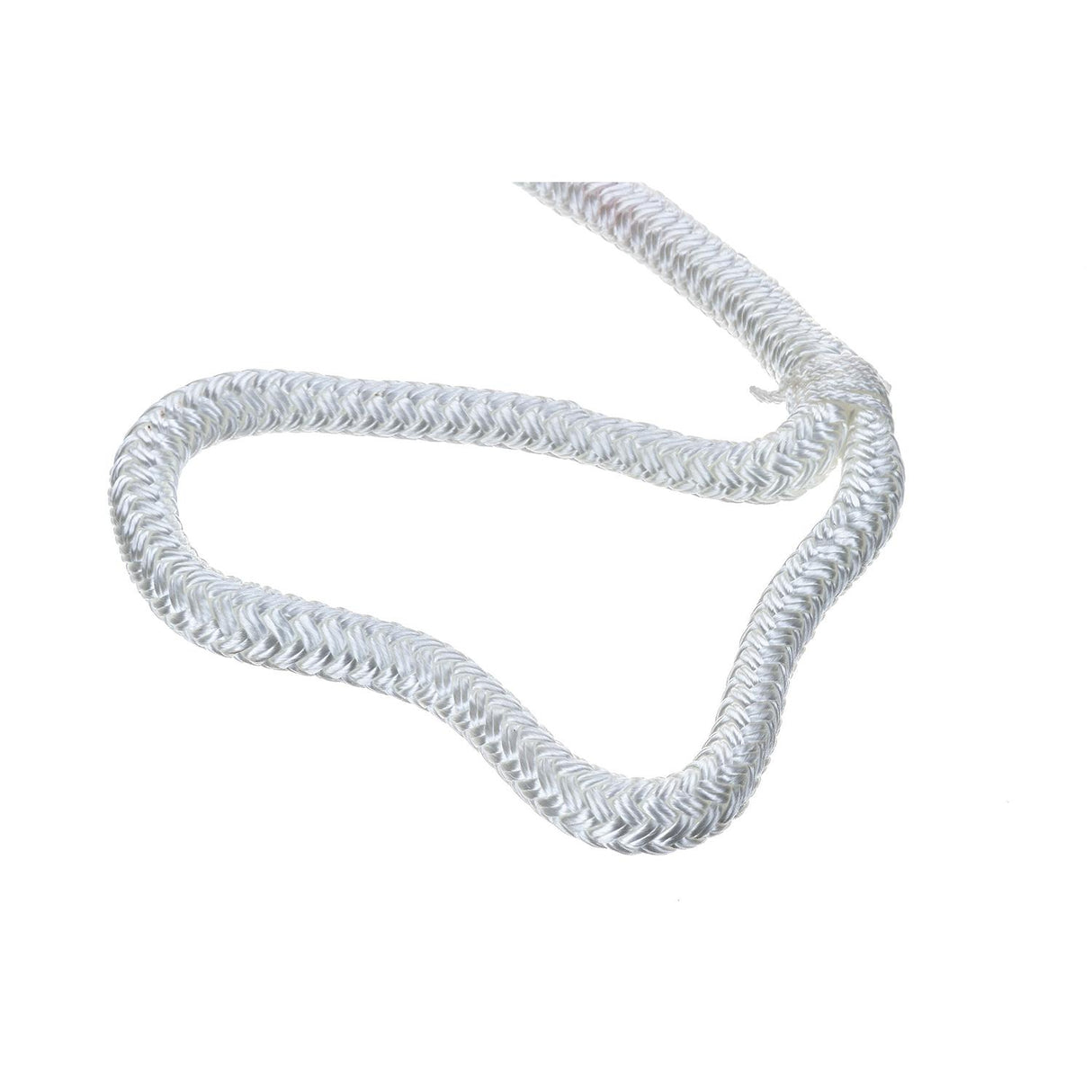 Seachoice - Double Braided Nylon Fender Line | White | 3/8" x 6' | 40921
