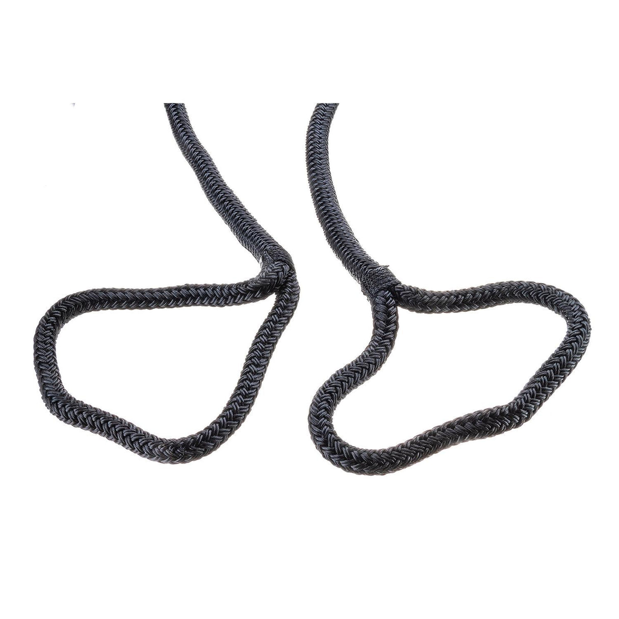 Seachoice - Double Braided Nylon Fender Line | Black | 3/8" x 6' | 40961