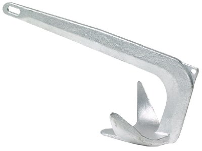 Seachoice - Hot Dipped Galvanized Claw Anchor - 11 lb. - 41660