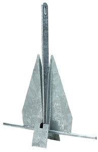 Sea Choice - Hot Dipped Galvanized Deluxe Anchor - f/ 12 to 16' Boats - 41710