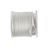 Seachoice - Double Braid Nylon Anchor Line | White | 3/8" x 150' | 42111