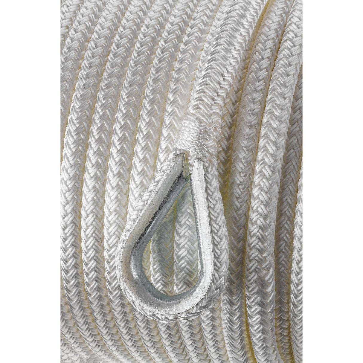 Seachoice - Double Braid Nylon Anchor Line | White | 3/8" x 150' | 42111