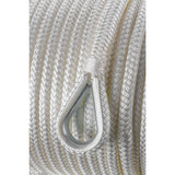 Seachoice - Double Braid Nylon Anchor Line | White | 3/8" x 150' | 42111