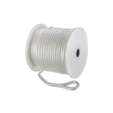 Seachoice - Double Braid Nylon Anchor Line | White | 3/8" x 150' | 42111