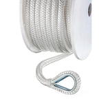 Seachoice - Double Braid Nylon Anchor Line | White | 1/2" x 100' | 42121