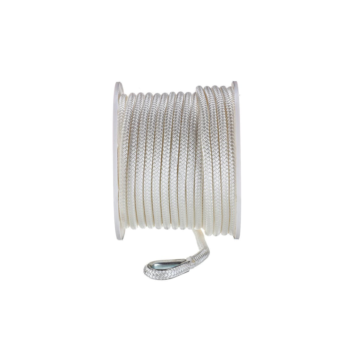 Seachoice - Double Braid Nylon Anchor Line | White | 1/2" x 150' | 42131